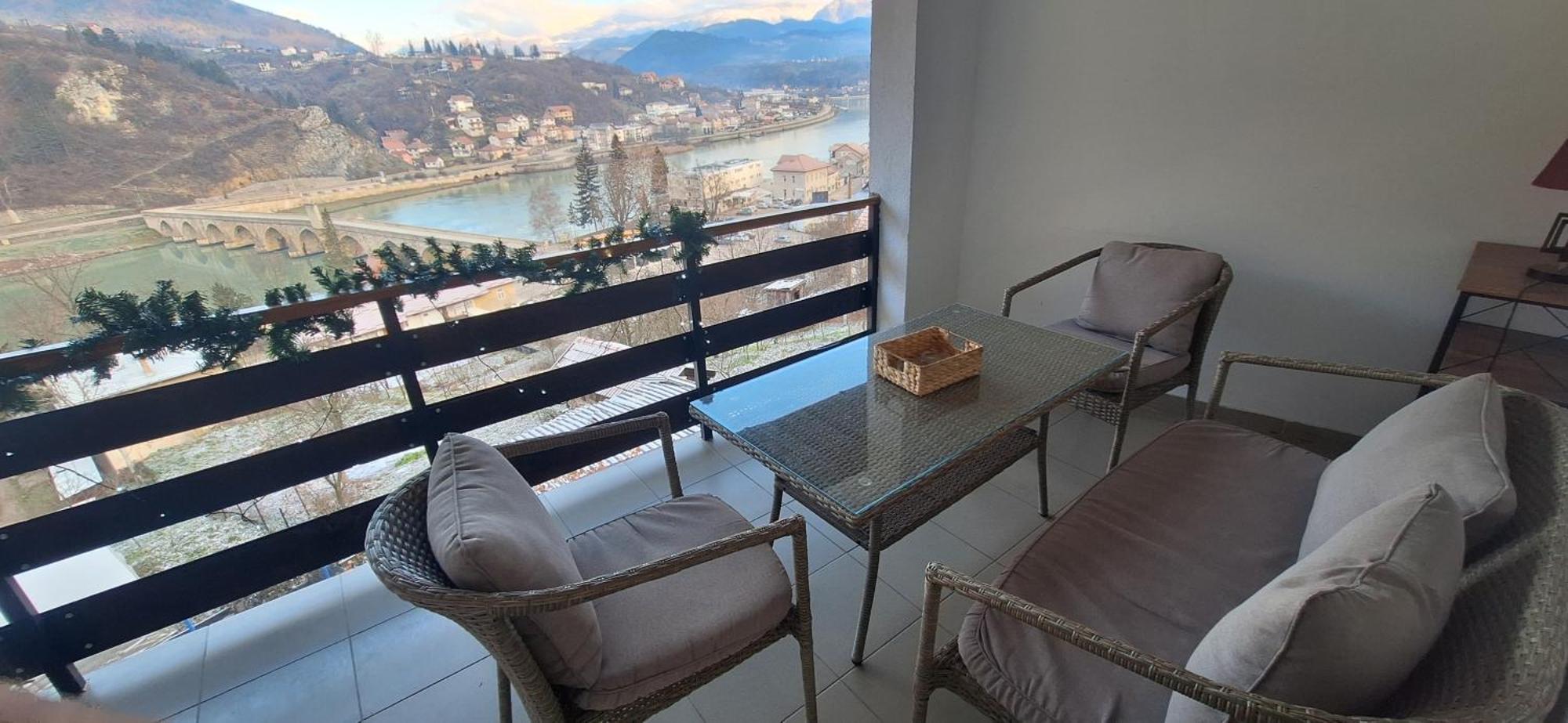 Apartman Dan&Noc Apartment Visegrad Bagian luar foto